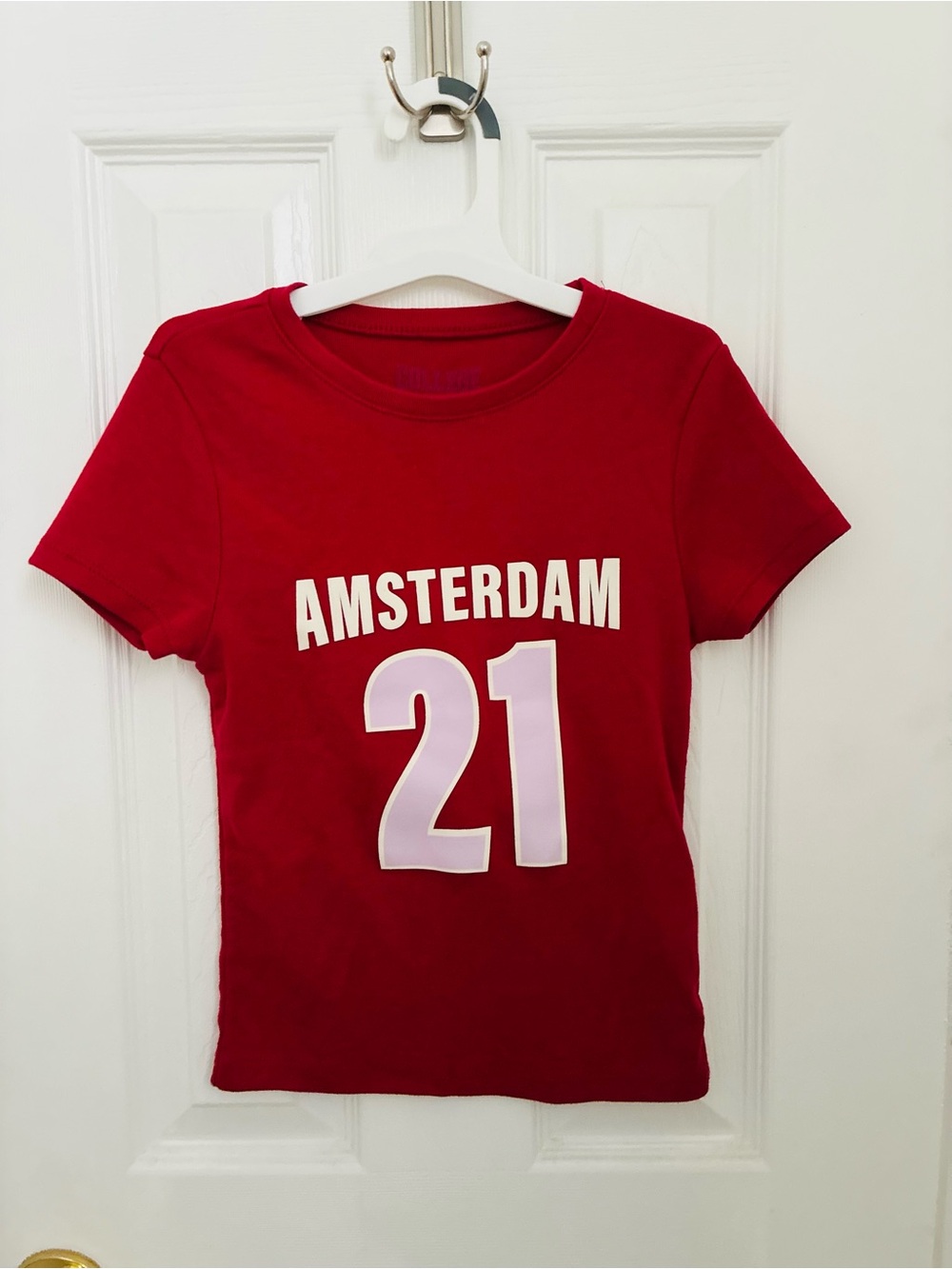 Women’s Red Graphic Tee
